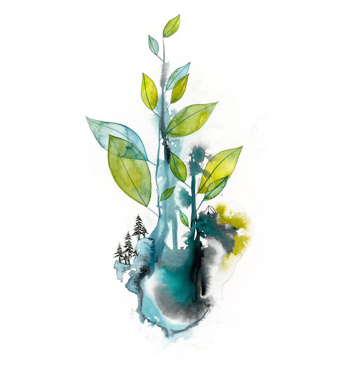 wild green yonder - print