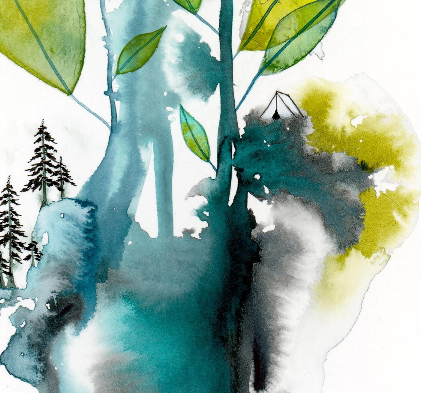 wild green yonder - print