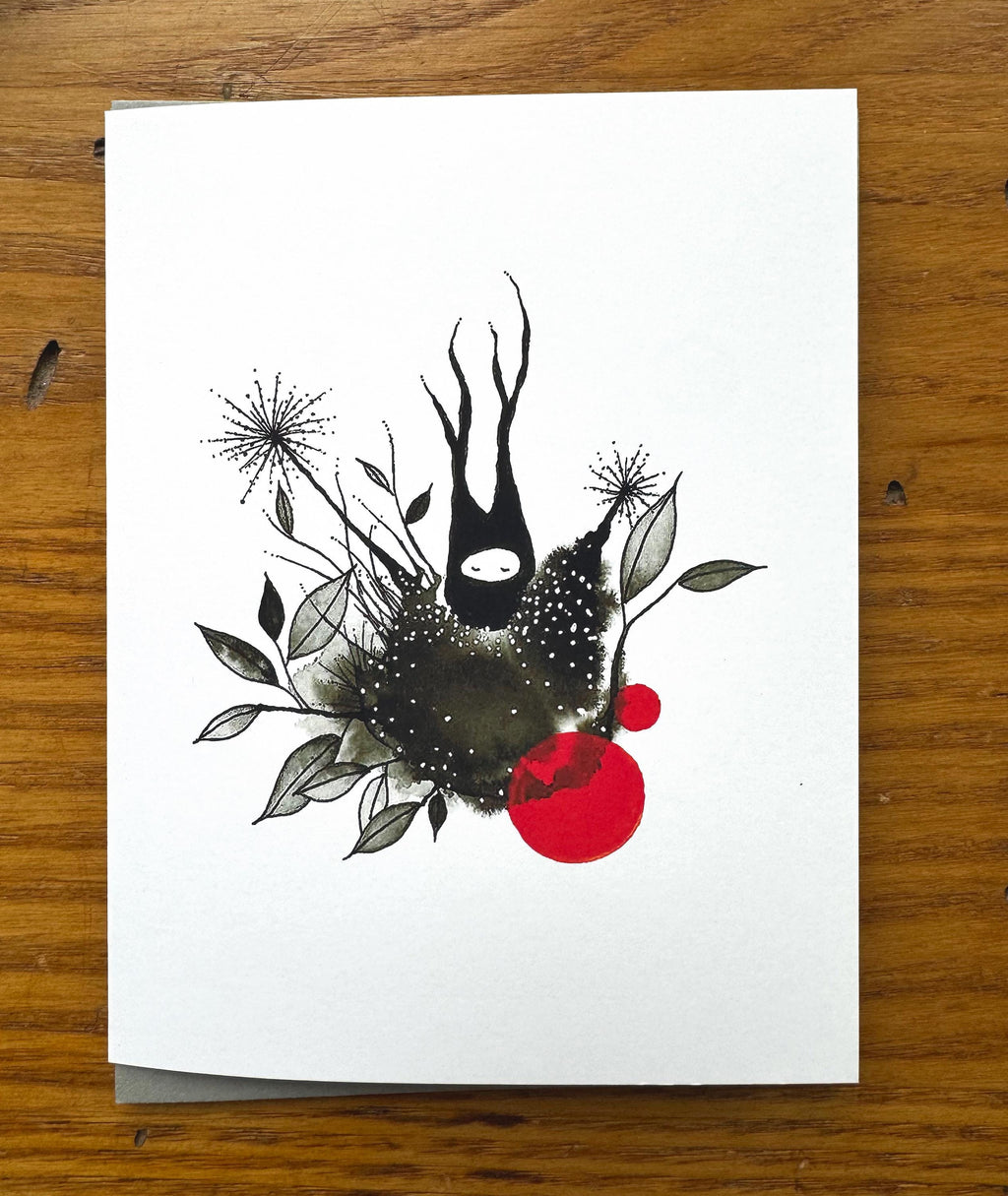 the weight of the world - note card